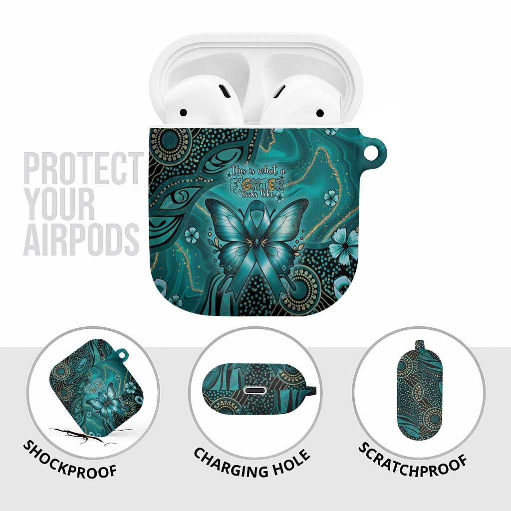 Ovarian Cancer Awareness AirPods Case This Is What A Fighter Looks Like