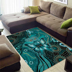 Ovarian Cancer Awareness Area Rug This Is What A Fighter Looks Like