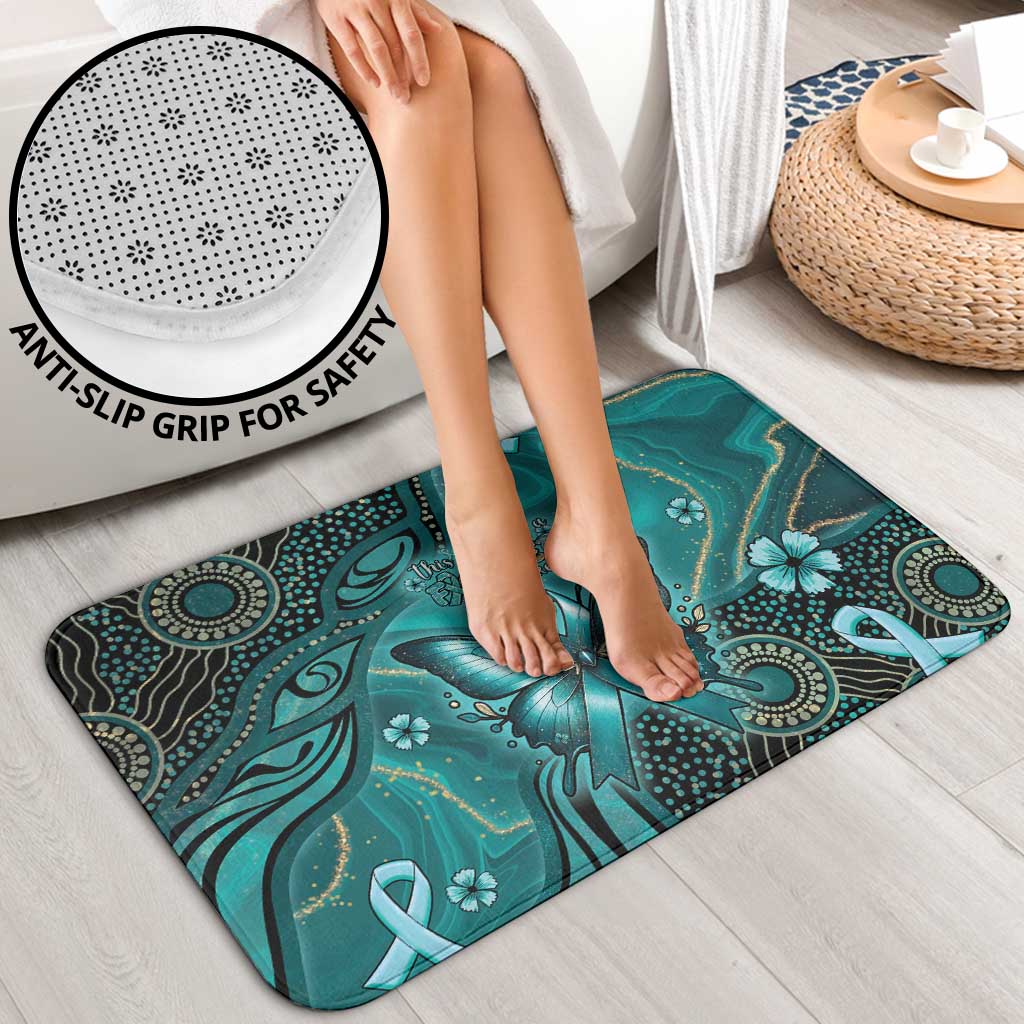 Ovarian Cancer Awareness Bathroom Set This Is What A Fighter Looks Like