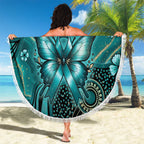 Ovarian Cancer Awareness Beach Blanket This Is What A Fighter Looks Like