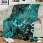 Ovarian Cancer Awareness Blanket This Is What A Fighter Looks Like