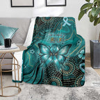 Ovarian Cancer Awareness Blanket This Is What A Fighter Looks Like