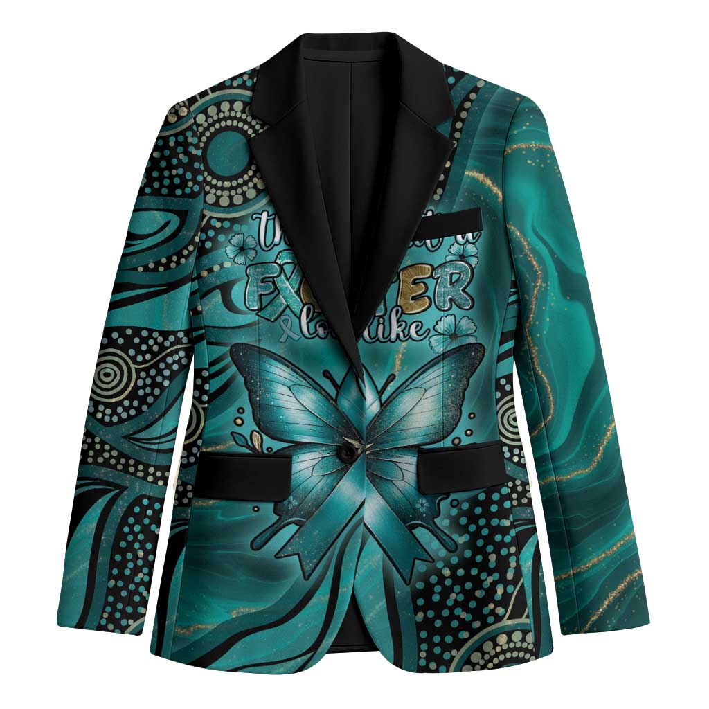 Personalised Ovarian Cancer Awareness Blazer This Is What A Fighter Looks Like