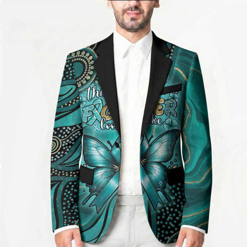 Personalised Ovarian Cancer Awareness Blazer This Is What A Fighter Looks Like