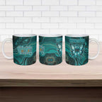 Personalised Ovarian Cancer Awareness Ceramic Mug This Is What A Fighter Looks Like