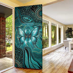 Personalised Ovarian Cancer Awareness Door Cover This Is What A Fighter Looks Like