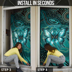 Personalised Ovarian Cancer Awareness Door Cover This Is What A Fighter Looks Like