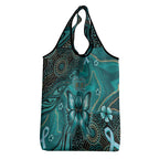 Ovarian Cancer Awareness Grocery Bag This Is What A Fighter Looks Like