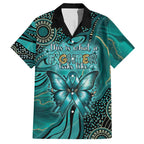 Personalised Ovarian Cancer Awareness Hawaiian Shirt This Is What A Fighter Looks Like