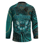 Personalised Ovarian Cancer Awareness Hockey Jersey This Is What A Fighter Looks Like