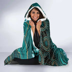 Ovarian Cancer Awareness Hooded Blanket This Is What A Fighter Looks Like