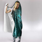 Ovarian Cancer Awareness Hooded Blanket This Is What A Fighter Looks Like