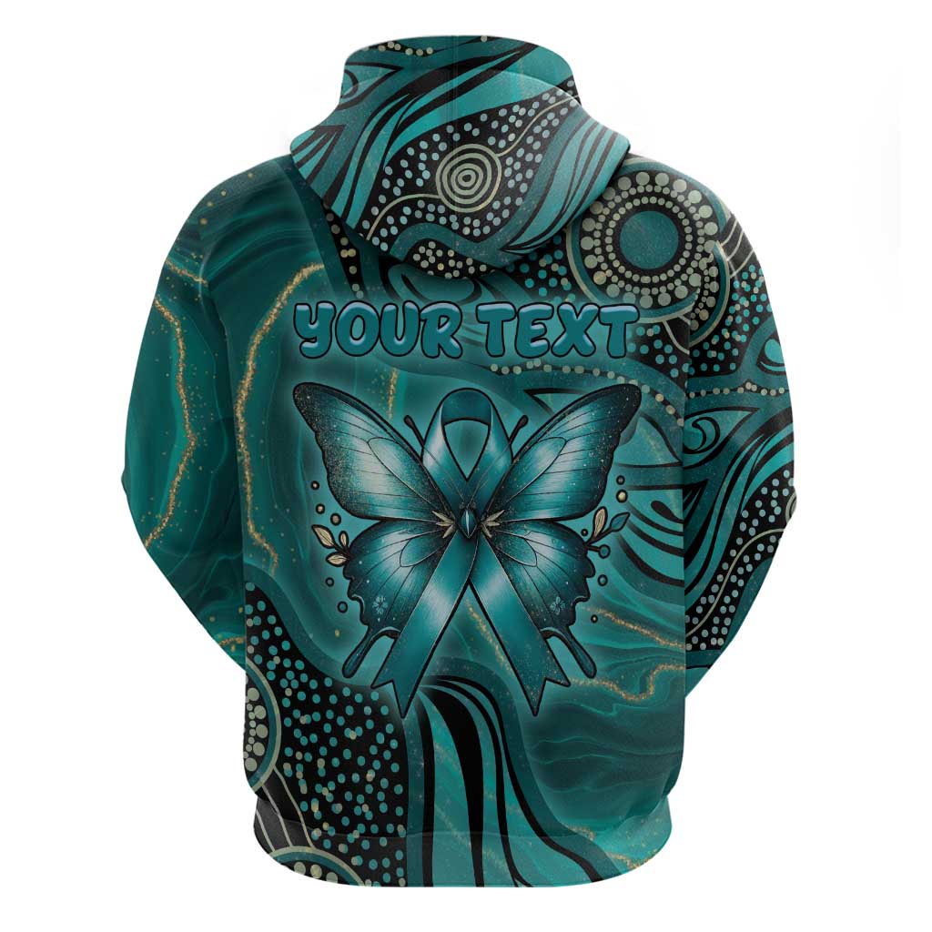 Personalised Ovarian Cancer Awareness Hoodie This Is What A Fighter Looks Like