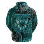 Personalised Ovarian Cancer Awareness Hoodie This Is What A Fighter Looks Like