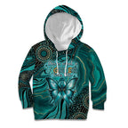 Personalised Ovarian Cancer Awareness Kid Hoodie This Is What A Fighter Looks Like