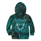 Personalised Ovarian Cancer Awareness Kid Hoodie This Is What A Fighter Looks Like