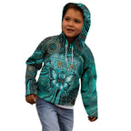 Personalised Ovarian Cancer Awareness Kid Hoodie This Is What A Fighter Looks Like