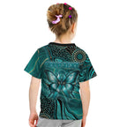 Personalised Ovarian Cancer Awareness Kid T Shirt This Is What A Fighter Looks Like