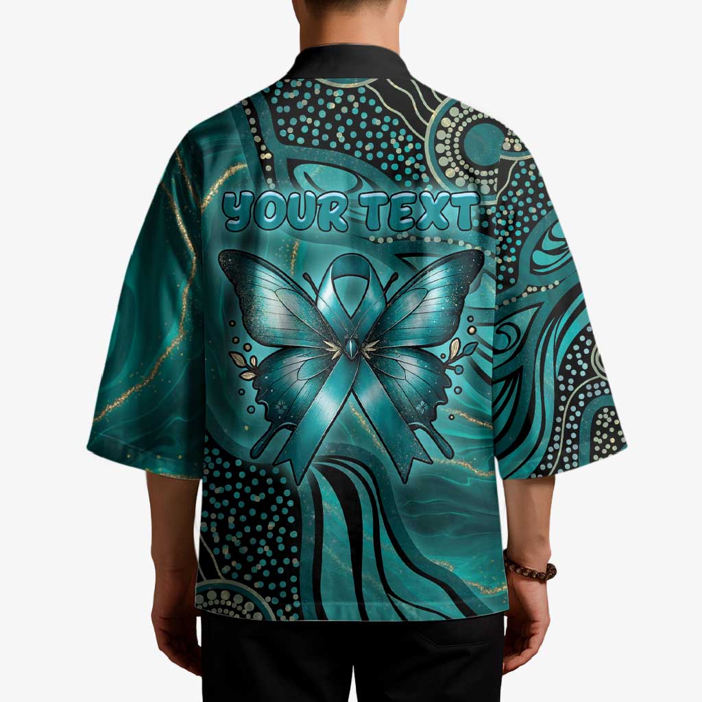 Personalised Ovarian Cancer Awareness Kimono This Is What A Fighter Looks Like