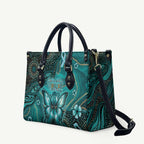 Ovarian Cancer Awareness Leather Bag This Is What A Fighter Looks Like