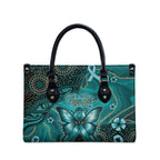 Ovarian Cancer Awareness Leather Bag This Is What A Fighter Looks Like