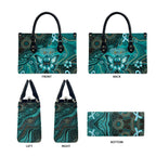 Ovarian Cancer Awareness Leather Bag This Is What A Fighter Looks Like