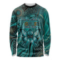 Personalised Ovarian Cancer Awareness Long Sleeve Shirt This Is What A Fighter Looks Like