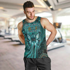 Personalised Ovarian Cancer Awareness Men Tank Top This Is What A Fighter Looks Like