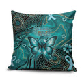 Ovarian Cancer Awareness Pillow Cover This Is What A Fighter Looks Like