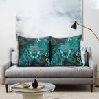 Ovarian Cancer Awareness Pillow Cover This Is What A Fighter Looks Like
