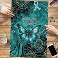 Ovarian Cancer Awareness Puzzle This Is What A Fighter Looks Like