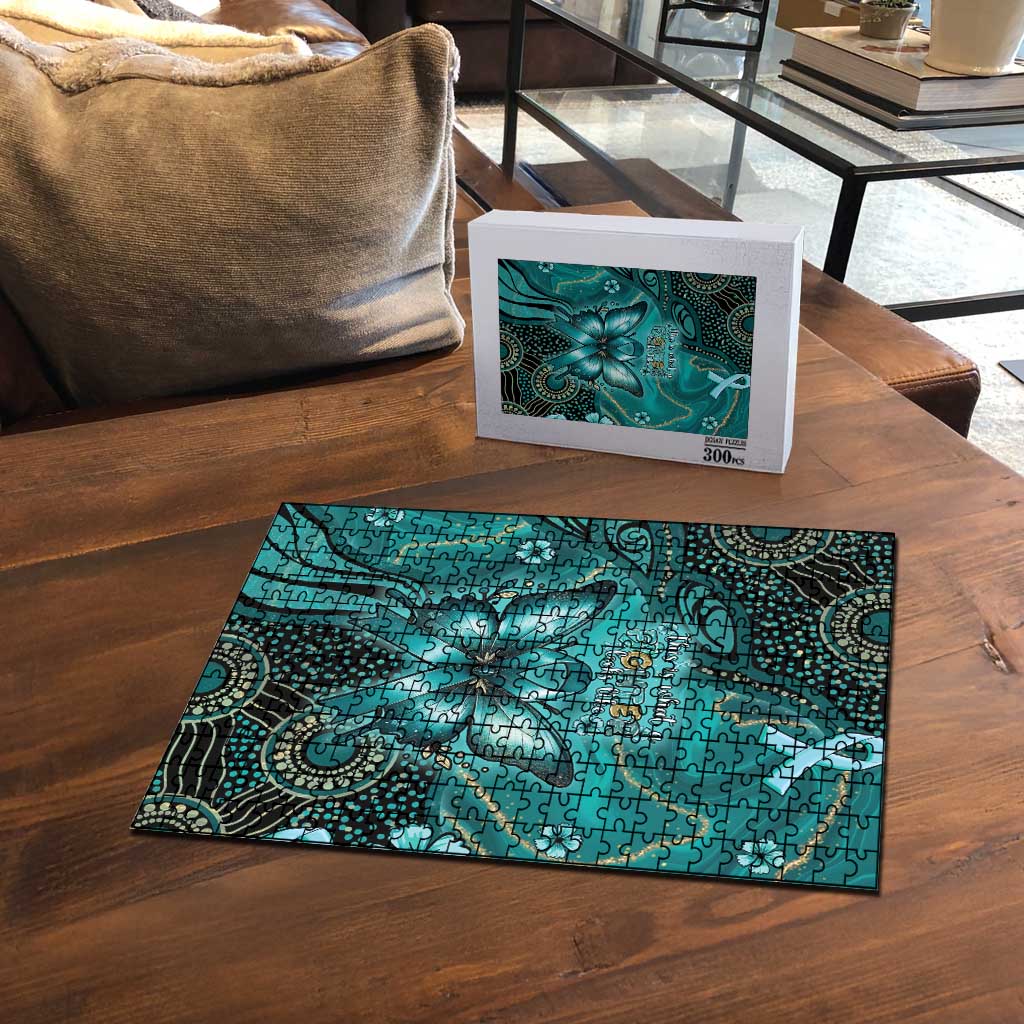 Ovarian Cancer Awareness Puzzle This Is What A Fighter Looks Like