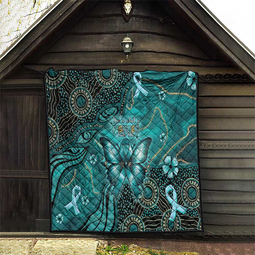 Ovarian Cancer Awareness Quilt This Is What A Fighter Looks Like