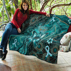 Ovarian Cancer Awareness Quilt This Is What A Fighter Looks Like