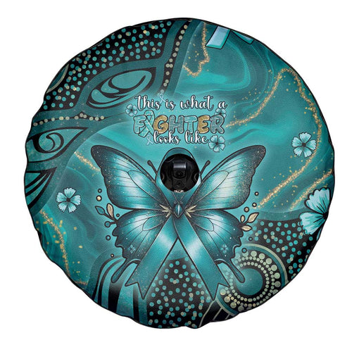 Ovarian Cancer Awareness Spare Tire Cover This Is What A Fighter Looks Like