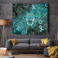 Ovarian Cancer Awareness Tapestry This Is What A Fighter Looks Like