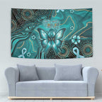 Ovarian Cancer Awareness Tapestry This Is What A Fighter Looks Like