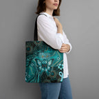 Ovarian Cancer Awareness Tote Bag This Is What A Fighter Looks Like