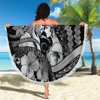 Maori Romantic Valentine Beach Blanket The Hongi Kiss Black Galaxy