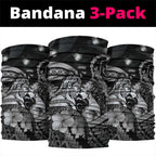 Maori Romantic Valentine Neck Gaiter The Hongi Kiss Black Galaxy