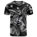 Personalised Maori Romantic Valentine T Shirt The Hongi Kiss Black Galaxy