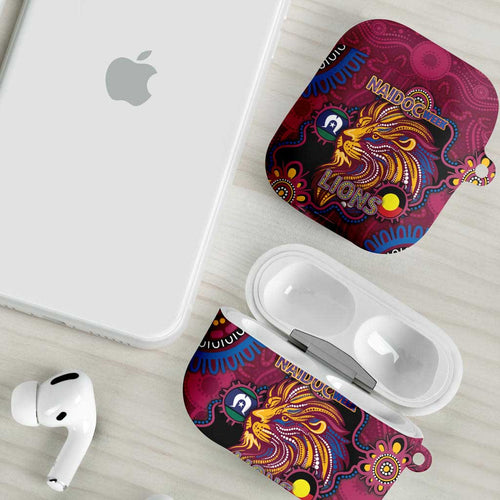 NAIDOC Week Brisbane Lions AirPods Case Australian Aboriginal Art
