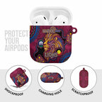 NAIDOC Week Brisbane Lions AirPods Case Australian Aboriginal Art
