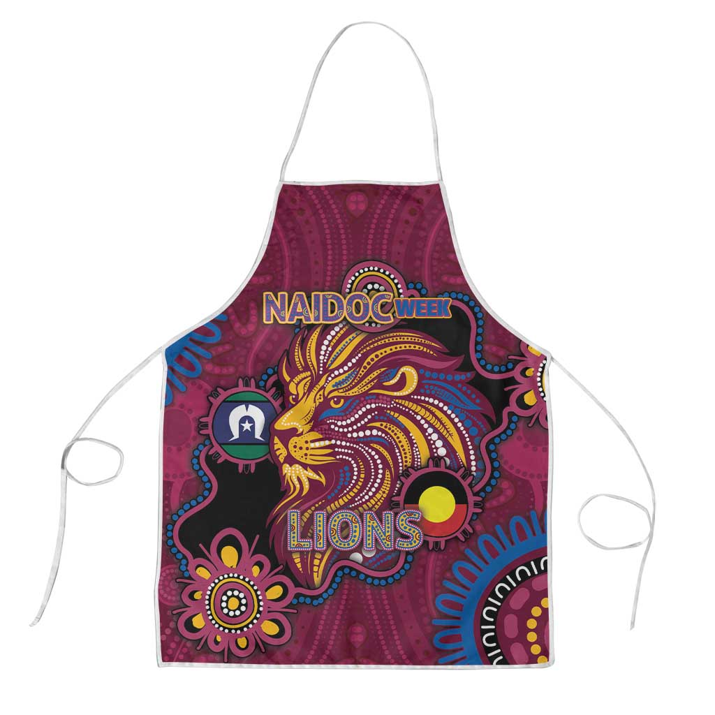 NAIDOC Week Brisbane Lions Apron Australian Aboriginal Art