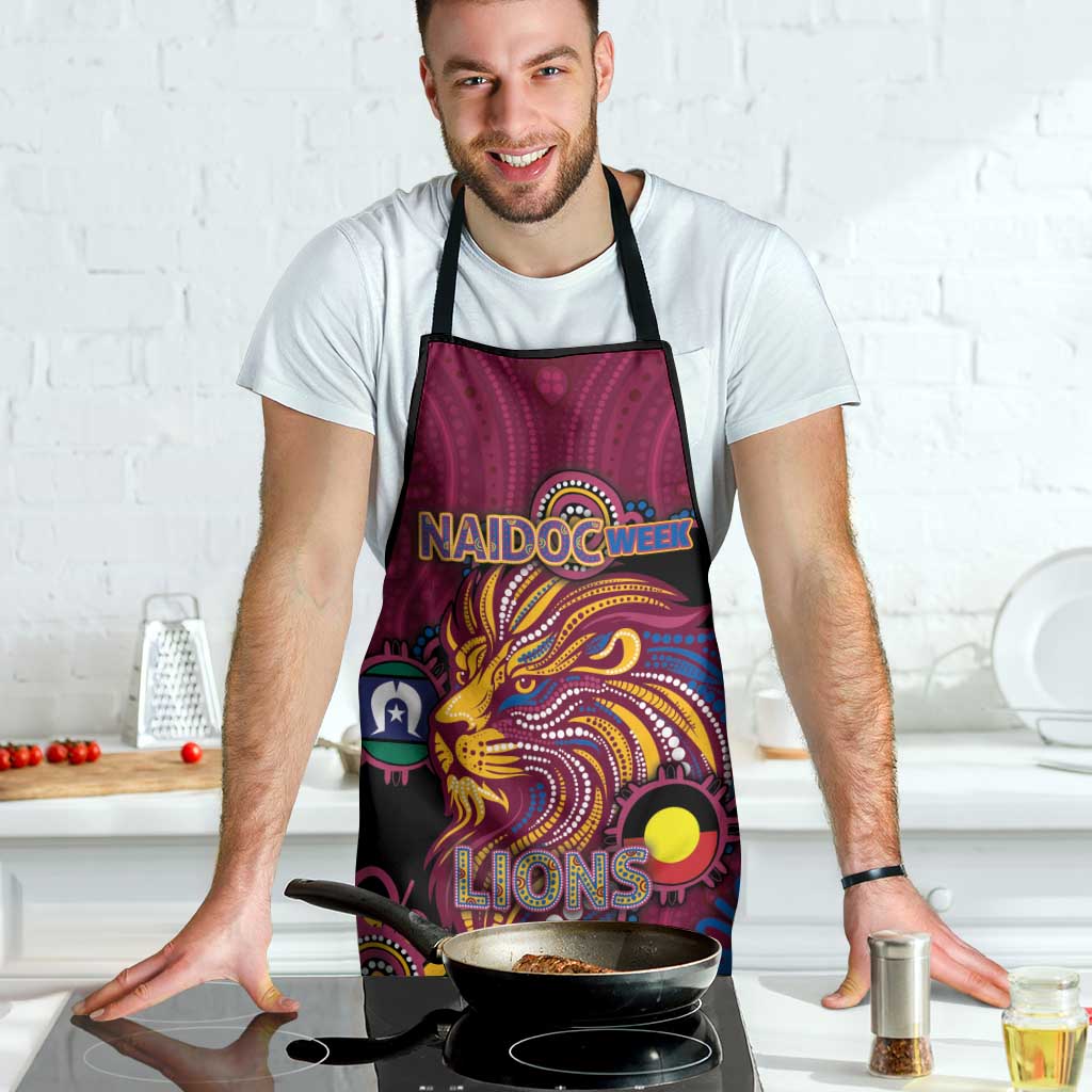 NAIDOC Week Brisbane Lions Apron Australian Aboriginal Art