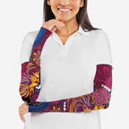 Custom NAIDOC Week Brisbane Lions Arm Sleeves Australian Aboriginal Art
