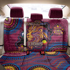 NAIDOC Week Brisbane Lions Back Car Seat Cover Australian Aboriginal Art