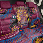 NAIDOC Week Brisbane Lions Back Car Seat Cover Australian Aboriginal Art