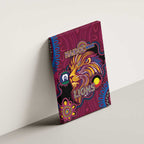 NAIDOC Week Brisbane Lions Canvas Wall Art Australian Aboriginal Art