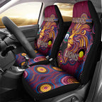 NAIDOC Week Brisbane Lions Car Seat Cover Australian Aboriginal Art